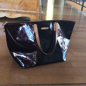 LOUIS VUITTON DARK RED BAG